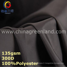 100% Polyester Taffetas Tissu Simple pour Doublure Veste (GLLML294)